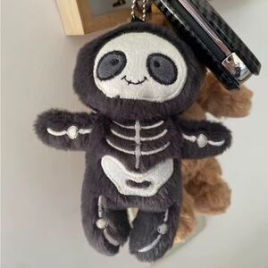 Cute Skeleton Plush Keychain